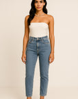 Mid Blue Mom Jeans
