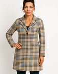 Sueded Knit Coat
