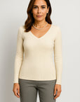 Slim Fit V-Neck Sweater