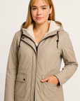 Elizabeth Waterproof Hooded Jacket