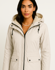 Elizabeth Waterproof Hooded Jacket