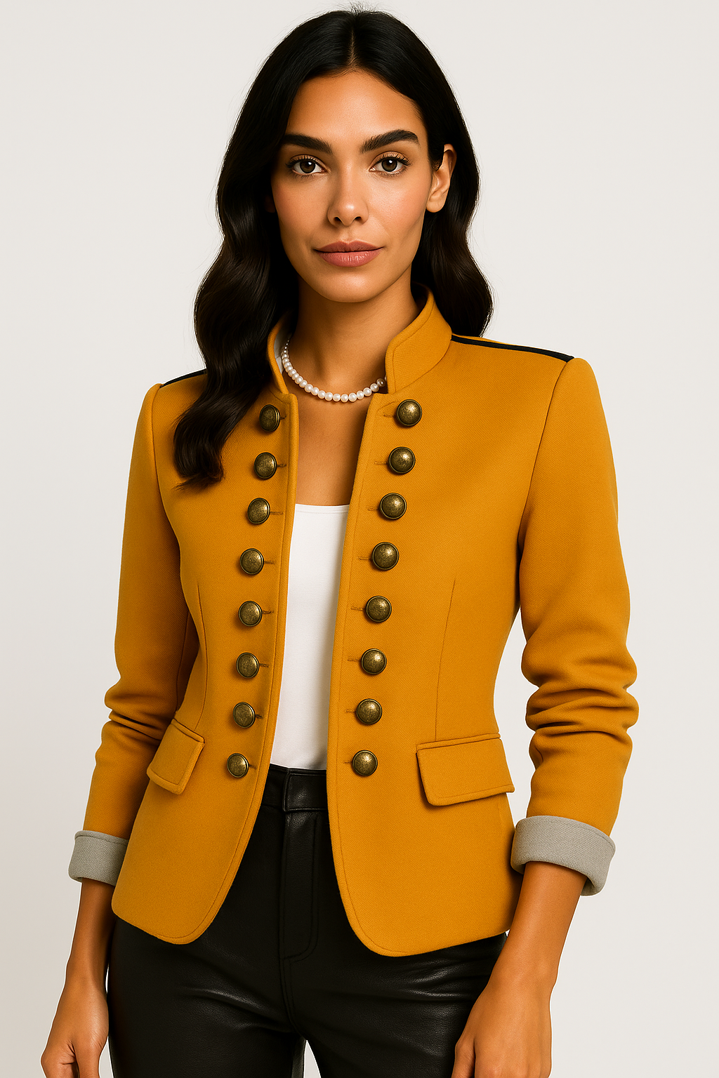 Vera Double-Breasted Military Jacket