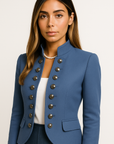 Vera Double-Breasted Military Jacket