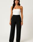 Mono Line High-Waist Slacks