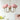 AUZUKA Chandelier Auzuka - Marshmallow Chandelier Ceiling Light with Pink Shades