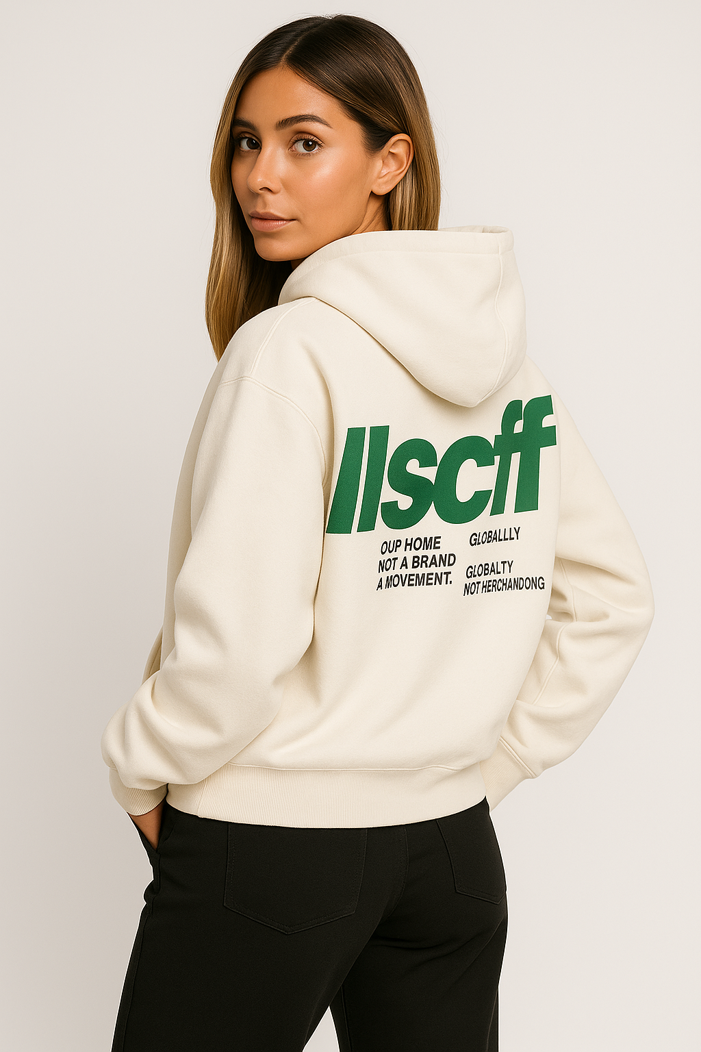 Kaelen | Unisex Oversized Cotton Hoodie Auzuka