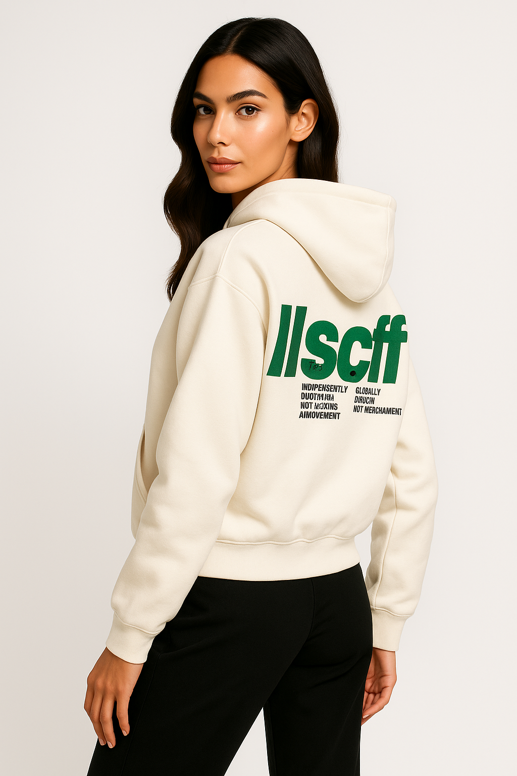 Kaelen | Unisex Oversized Cotton Hoodie Auzuka