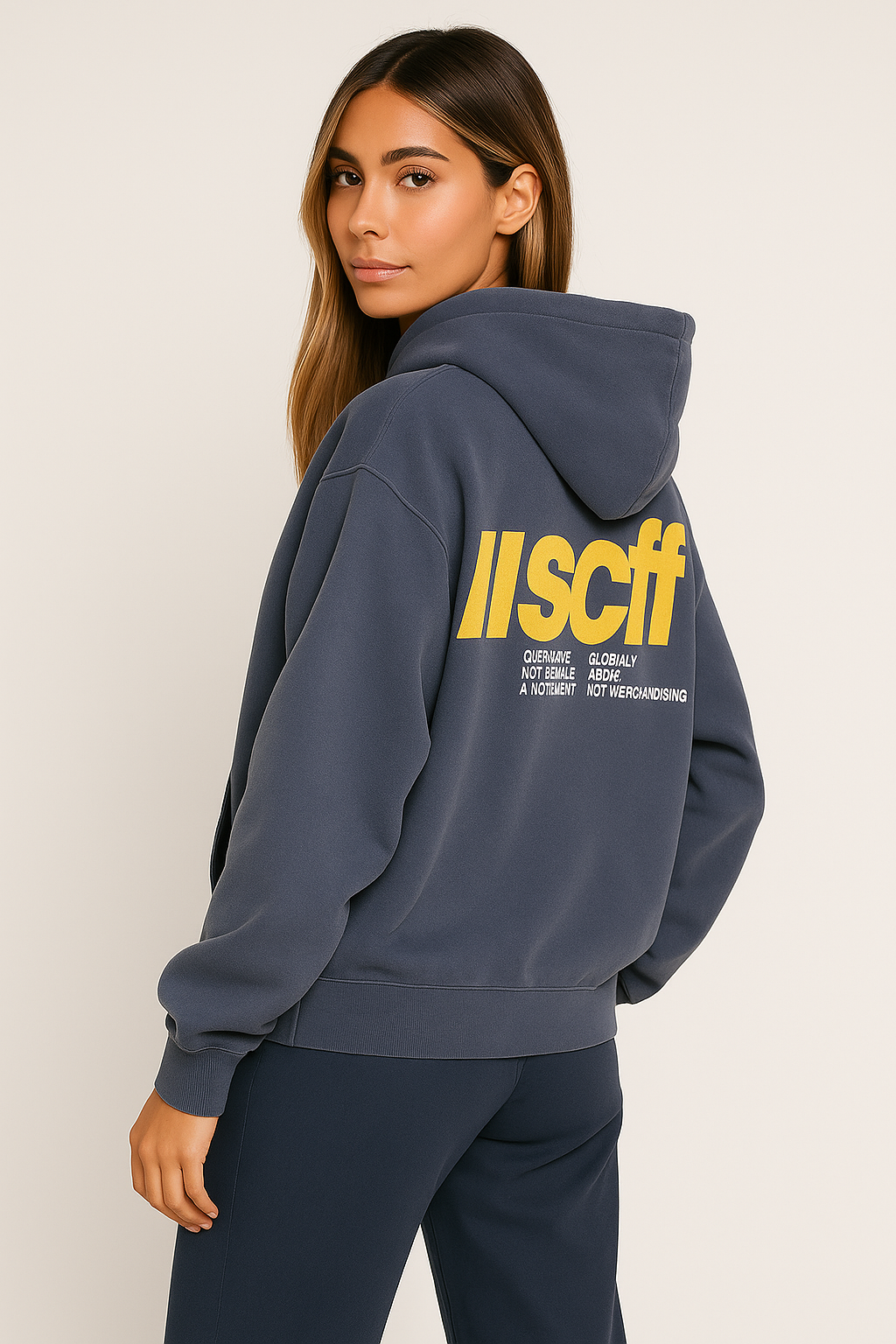 Kaelen | Unisex Oversized Cotton Hoodie Auzuka