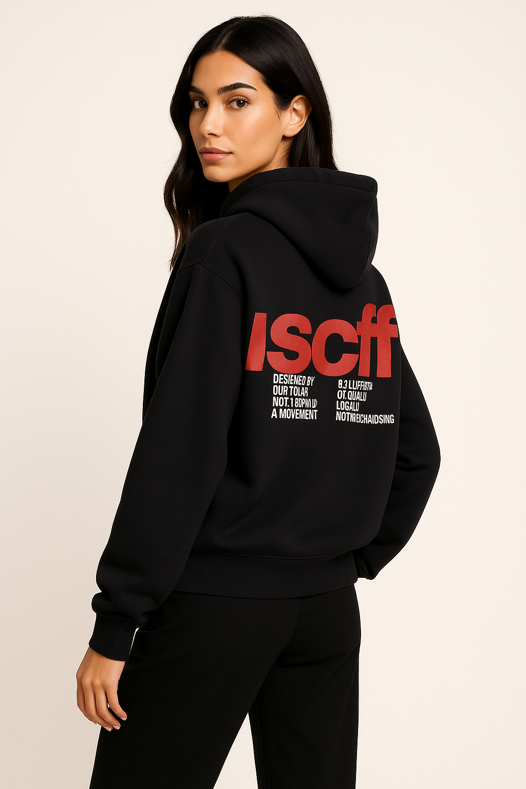 Kaelen | Unisex Oversized Cotton Hoodie Auzuka